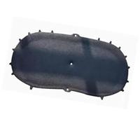 XEBRAD For VW, for , 5N 2007-2016 Rivestimento isolante in cotone termico insonorizzato for cofano motore auto Scudo termico del motore(BLACK Style 2)