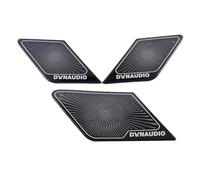 XEBRAD For VW, Golf, 7 MK7 2014-2018 2019 2020 Interni Anteriore Stereo Altoparlante Copertura Trim Car Styling Rivestimento per altoparlanti auto(Black-01)