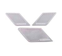XEBRAD For VW, Golf, 7 MK7 2014-2018 2019 2020 Interni Anteriore Stereo Altoparlante Copertura Trim Car Styling Rivestimento per altoparlanti auto(Sliver-01)