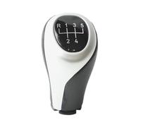 XEBRAD Ghetta leva pomello cambio manuale, for, serie 3 F30 F31 F32 F33 F34 F35 F36 LHD Collare copri bagagliaio for auto Copertura cuffia cambio(BLACK 5 Speed gear knob)