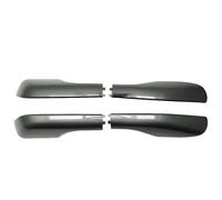 XEBRAD Guscio di copertura for barra di copertura del portapacchi for tetto anteriore posteriore dell'auto, for Lexus, for LX570 2008-2016 Protezione for guscio di copertura in plastica for portapacch