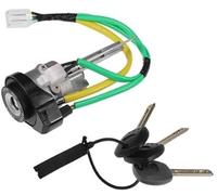 XEBRAD Interruttore cilindro di accensione con chiavi n. 819203LA10/81920-3LA10 -, for Hyundai, for Azera 2008 metallo tono argento 1 set Blocco dell'interruttore di accensione