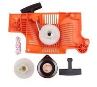 XEBRAD Kit di Servizio Fune Impugnatura a Molla for Gruppo avviamento a Strappo, for Husqvarna, 55, for Motosega Rancher, 50, 51, 55 Sostituisci Le Parti Molla di avviamento a Strappo