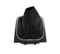 XEBRAD Leva del pomello del cambio, interruttore della leva del cambio, for VW, for EOS, 2006-2015, cambio manuale, leva del cambio, accessori for auto Copertura cuffia cambio(BLACK Black line)