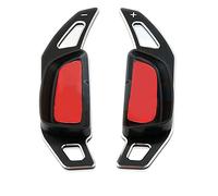 XEBRAD Leve del cambio al volante dell'auto, for Mercedes, Classe C W205 GLC X253 CLS400 2015 2016 2017 W213 C117 2016-2017 Alluminio Leva del cambio al volante(Schwarz)