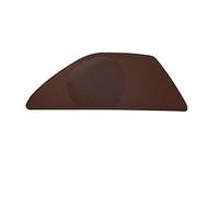 XEBRAD LHD 6 colori Car Door Horn Altoparlante Audio Cover audio, for BMW, Serie 5 F10 F11 F18 520 523 525 530 Rivestimento per altoparlanti auto(Red Brown Left)