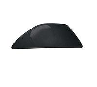 XEBRAD LHD 6 colori Car Door Horn Altoparlante Audio Cover audio, for BMW, Serie 5 F10 F11 F18 520 523 525 530 Rivestimento per altoparlanti auto(Black Left)