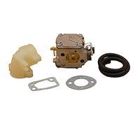 XEBRAD Parti della Motosega del Tubo Flessibile del Carburante del distanziale di aspirazione del carburatore, for Husqvarna, 268 268XP 272 272XP 266 61 Tillotson HS-254B Kit carburatore a 2 Tempi