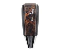 XEBRAD Pomello del cambio for auto, for Toyota, for Land Cruiser, 200 FJ20 2008-2017 Pomello del cambio automatico Car Styling Copertura cuffia cambio(BLACK Mahogany color)