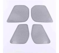 XEBRAD Porta Altoparlante Cruscotto AC Vent Lettura Luce Altoparlante Telaio di Copertura Trim Accessori, for Lexus, NX 260 350h NX260 NX350h 2022 2023 Rivestimento per altoparlanti auto(Sliver color)