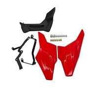 XEBRAD Protezione inferiore del telaio motore Piastra paramotore Spoiler Copertura for spedizione pancia, for BMW, F900R F900XR 2020 2021 Piastra paramotore per moto(Rot)