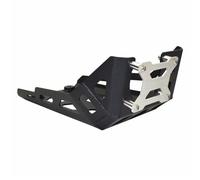 XEBRAD Protezione telaio motore Expedition Skid Panel Piastra protezione pancia, for BMW, G 310 R/GS G310R G310GS 2016 2017 2018 2019 2020 Piastra paramotore per moto(Black (Silver Cover))