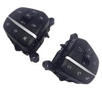 XEBRAD Pulsante di controllo della velocità di crociera dell'auto, for Focus, Mk4, for Fiesta, 2019 2020 Volante multifunzione Pulsante limite velocità di crociera Interruttore di controllo audio Acce