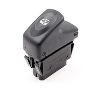XEBRAD Pulsante interruttore alzacristalli elettrico anteriore destro for auto, for Renault, Clio Kangoo Megane Accessori auto 7700838101 Interruttore alzacristalli auto