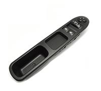 XEBRAD Pulsante interruttore alzacristallo elettrico anteriore sinistro lato guida, for Peugeot, 207, for Citroen, C3 Picasso 2007 2008 2009 2010 11-14 6554.QC Interruttore alzacristalli auto