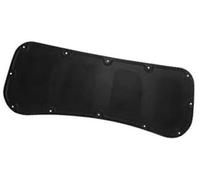 XEBRAD Rivestimento isolante in cotone termico insonorizzante for cofano motore auto, for Hyundai, for Accent, for Verna HC, for Solaris HS 2018-2023 Scudo termico del motore(BLACK Style 1)