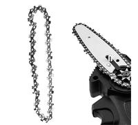 XEBRAD Sega a maglie per pezzi di ricambio per catene per motoseghe da 4/6/8/12/14/16 pollici, per lama, per accessori elettrici per il taglio del Catena per il taglio del legno(4inch 28 Link Chain)