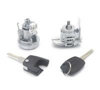 XEBRAD Set completo di serrature Interruttore di accensione Serratura porta anteriore sinistra, for Ford, Fiesta, 2009-2013 8A6AA22050KG cilindro serratura portiera auto
