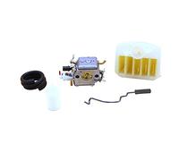 XEBRAD Set di aste acceleratore for Filtro Aria carburatore carburatore, Pezzi di Ricambio for Motore Motosega, for Husqvarna, 340 350 346 345 351 353 Kit carburatore a 2 Tempi