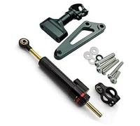 XEBRAD Stabilizzatore for moto in carbonio, CB600F, for HORNET, CB 600F CB600 F, kit di supporto staffa montaggio for ammortizzatori Unità di controllo della guida della motocicletta(BLACK 60 25cm)