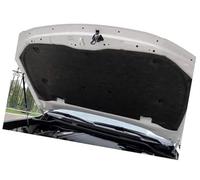 XEBRAD Tappetino insonorizzante for cofano anteriore, for Toyota, for Land Cruiser, J200 V8 2008-2021 2015 2016 2017 2018 2019 2020 Scudo termico del motore(Schwarz)