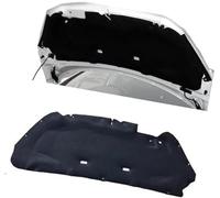 XEBRAD Tappetino isolante termico e acustico in cotone, for Peugeot, 308 T8 T9 2012 2013 2014 2015 2016 2017 2018 2019 2020 Scudo termico del motore(BLACK T8 2012-2015)