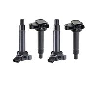 XEDLAMP 1/4 pezzi 90919-02249 Bobina di accensione, for Toyota, 4Runner, for Land Cruiser, for Lexus, GS300 GS400 GS430 GS IS LS LX SC 90919-02230 90919-02259 Bobina di accensione(BLACK 4pcs)