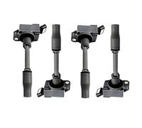 XEDLAMP 1/4 pezzi 90919-02269 bobina di accensione, for Toyota, Crown Highlander, for Lexus, NX200T NX300 GS200T GS300 IS200T IS300 2.0 9091902269 Bobina di accensione(BLACK 4pcs)