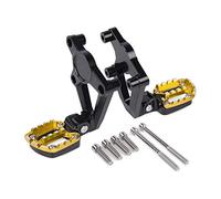 XEDLAMP 1 paio di pedane posteriori poggiapiedi passeggero arretrate X ADV X-ADV 750 2017 2018 accessori for moto Pedale per moto(Gold)