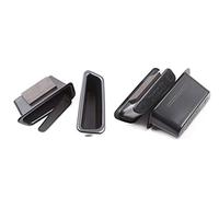 XEDLAMP 4 pezzi maniglia for porta bracciolo scatola di immagazzinaggio porta anteriore porta posteriore scatola vassoio 2009-2016 2017, for VOLVO, XC60 2013 2014 2015 Organizzatore per console centra