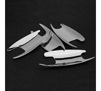 XEDLAMP 4 pezzi rivestimento della copertura della maniglia della portiera dell'auto, for Mercedes-Benz, classe C W205 classe GLC X253 classe E W213 protezione argento cromato Copertura per maniglia e