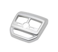 XEDLAMP Box bracciolo posteriore condizionatore d'aria AC Vent uscita modanatura copertura Trim, for Peugeot, 3008 GT 3008GT 5008 2017 2018 Griglia di ventilazione per auto(Silver)