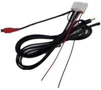 XEDLAMP Cablaggio stereo per auto Auto, per adattatore per audio con microfono e, per cavo di ingresso per Aux da 3,5 mm, per lettore CD per TOYOTA 28 pin