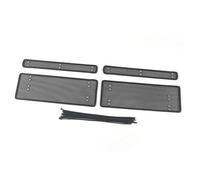 XEDLAMP Car Styling Inserto Rete Zanzariera Copertura in rete Coperture protettive, for TOYOTA, for C-HR CHR 2016-2021 2022, Accessori in metallo Griglia di protezione per auto(2016-2018)
