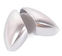 XEDLAMP Carburatore per moto, per Vw, per 2009-2017, per Skoda, per Yeti 2014-2017, per Sharan 2012-2018 Copri specchietto retrovisore per auto Alloggiamento con cappuccio in argento Specchietto