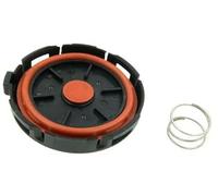 XEDLAMP Coperchio valvola motore, for, E60 E81 E82 E83 E84 E85, 1/5/10 pezzi PCV 11128645888/11127553171/11127555212 Sostituzione del coperchio della valvola del PCV dell'auto(BLACK 1 Pcs)