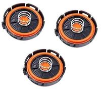 XEDLAMP Coperchio valvola motore, for, E81 E82 E84 E85 E87 E88 E90 E91, coperchio testata 3/10 pezzi 11127555212 Sostituzione del coperchio della valvola del PCV dell'auto(BLACK 3 Pcs)