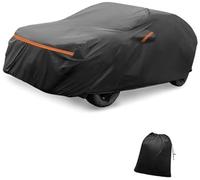 XEDLAMP Copriauto, for, Q2 2009-2024 PEVA Spunlace Cotton Telo copriauto completo for esterni, impermeabile, antivento, sole, pioggia, neve, con Copriauto completo da esterno