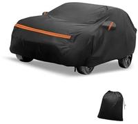 XEDLAMP Copriauto, for VW, T-Cross 2018-2024 PEVA Spunlace Cotton Telo copriauto completo for esterni, impermeabile, antivento, sole, pioggia, neve Copriauto completo da esterno