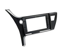 XEDLAMP Fascia for auto, for Toyota, for Corolla, 2017-2018 Ruota sinistra Nord America Medio Oriente 2Din Cornice for DVD for Fasce audio Pannello cruscotto Cornice per cruscotto auto(Only frame)