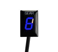 XEDLAMP For Ducati, for Cafe Racer Monster 696 795 796 797 821 1100 1200 1200s 1200r 1-6 Indicatore di marcia for moto Display della marcia di velocità a livello Indicatore di marcia per moto(Blue)