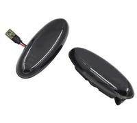 XEDLAMP For Mazda, B2500 323 1997-1998 Tribute MX-6 Protege 2001 2002 2003 Dinamica LED Indicatori di direzione Lampada di posizione laterale Spia luminosa per auto(BLACK Dynamic Smoked)