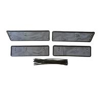 XEDLAMP For Mercedes, for Benz, for GLE AMG GLE53 GLE63 2024, accessori Griglia anteriore Rete anti-insetti Radiatore Condensatore Proteggi copertura Rete in acciaio Griglia di protezione per auto