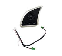 XEDLAMP, for Mitsubishi, ASX 2013 2014 2016 Space Star Interruttore Cruise Control Pulsante Controllo Volante Interruttore Volume Audio Interruttore al volante(Silver Volume)