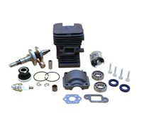 XEDLAMP Guarnizione dell'olio del cuscinetto disco pistone cilindro da 38 mm, for STIHL, MS180 018 MS 180, motore della motosega a benzina giardinaggio 11300201208 Cilindro per tosaerba