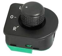 XEDLAMP Interruttore specchietto retrovisore auto, for Golf, Beetle, Passat, Jetta, 1J1959565A Manopola interruttore Interruttore di regolazione dello specchio