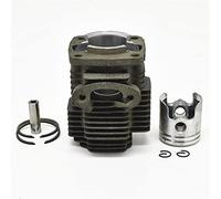 XEDLAMP Kit cilindro 31mm, for Mitsubishi, TL23 TL- 23 TU23 2 tempi 23CC decespugliatore trimmer cilindro con gruppo perno clip anello pistone Cilindro per tosaerba(Cylinder Piston kit)