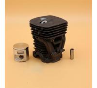 XEDLAMP Kit cilindro pistone 47MM, for Husqvarna, 455, for Rancher, 455E 460 Garden Motosega Motore Ricambi 537 32 04-02 Cilindro per tosaerba