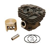 XEDLAMP Kit cilindro pistone da 47 mm, for STIHL, MS341 MS361 Parti di ricambio for motosega da giardino 1135 020 1202 Cilindro per tosaerba