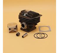 XEDLAMP Kit cuscinetto a rulli for perno pistone cilindro 50MM 52MM, for STIHL, MS440 MS460 MS 440 460 044 046 Ricambi motore motosega Cilindro per tosaerba(MS460 52MM)